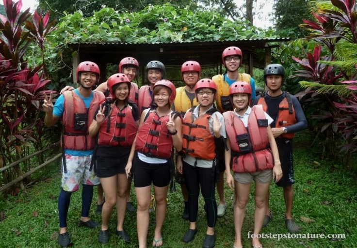 Rafting crew for the day